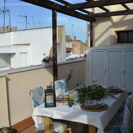 Homeyseville-Amazing Penthouse Giralda Views 8 Pax, Parking Optional Buitenkant foto